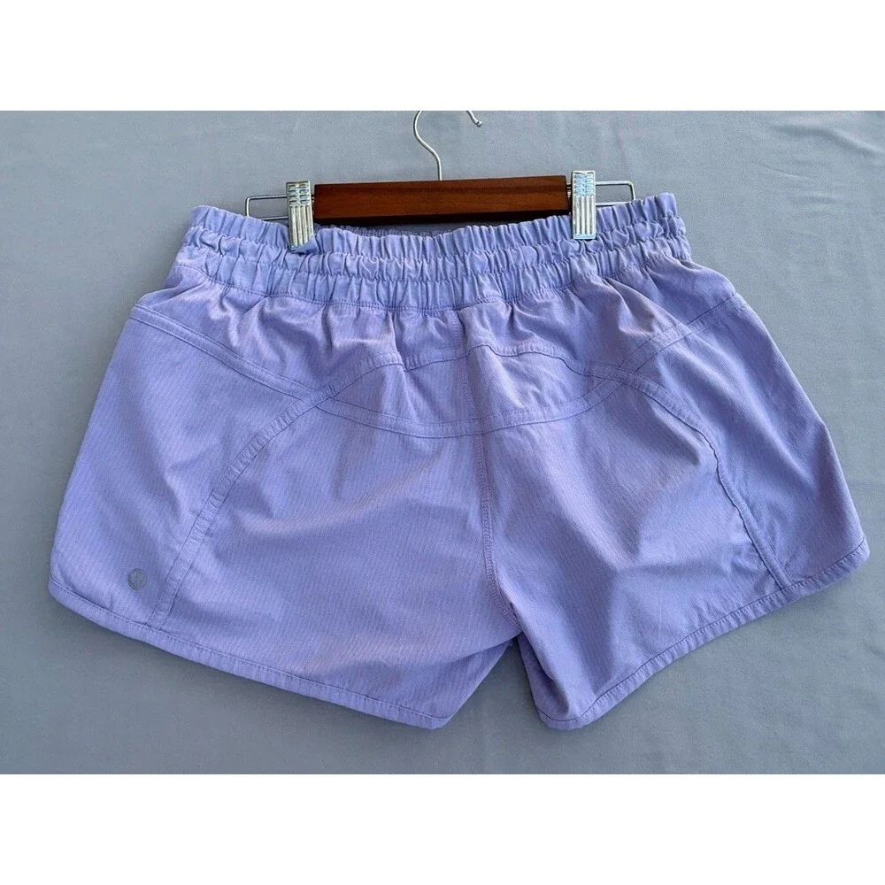 Lululemon Wmn's Size 10 Light Wash Purple Shorts